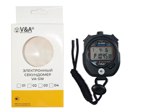 Секундомер электронный VA-SW04 с поверкой купить по низкой цене | МАКСПРОФИТ