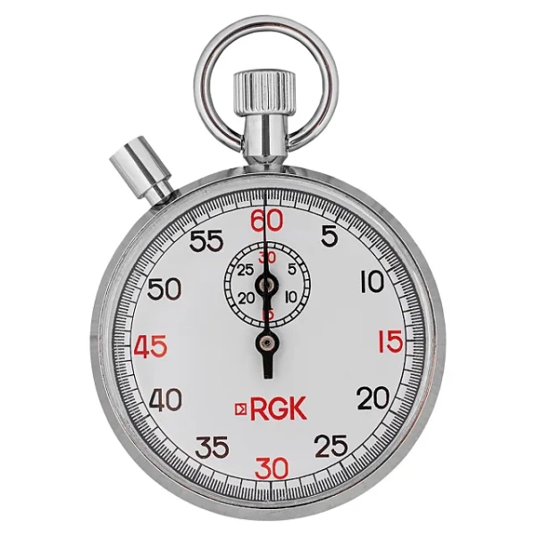 Секундомер механический RGK SWM-2B6 с поверкой купить по низкой цене | МАКСПРОФИТ