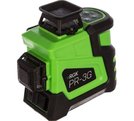Лазерный построитель плоскостей RGK PR-3G купить по низкой цене | МАКСПРОФИТ